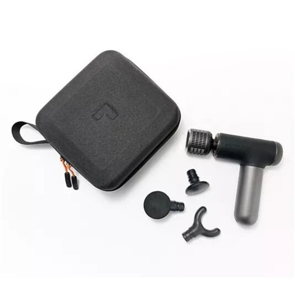 Sharper Image PowerBoost Pro Hot & Cold Percussion Compact Massager Black